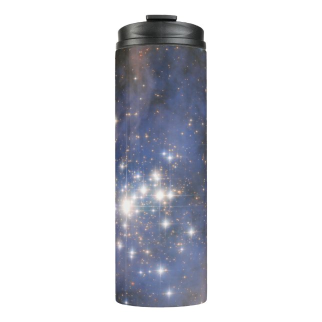 Diamond Stars in Carina Nebula Hubble Space Thermal Tumbler (Front)