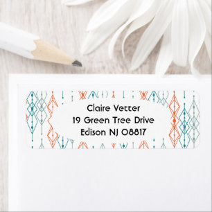 Diamond Strings  Return Address Label