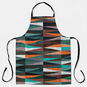 Diamond Tiles: Colourful Floor Mosaic Apron