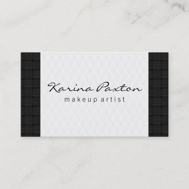 Diamond & Weave // Pattern Business Card (Front)