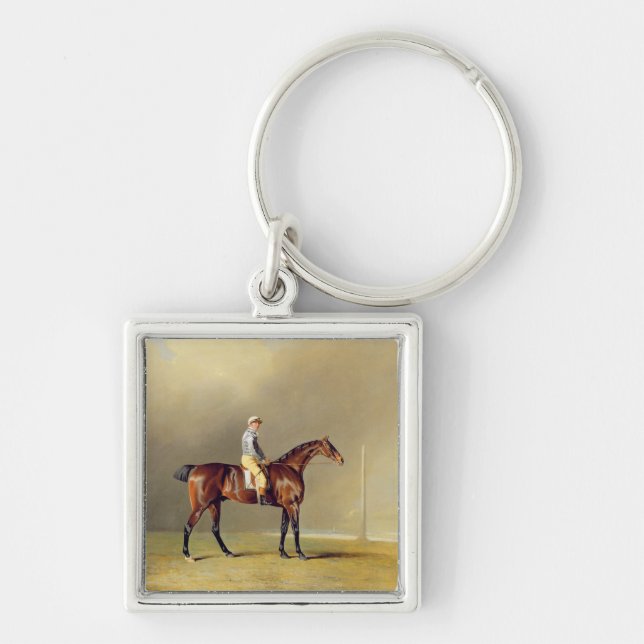 Diamond, with Dennis Fitzpatrick Up, 1799 (oil on Key Ring (Front)
