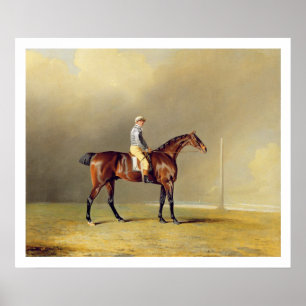 Diamond, with Dennis Fitzpatrick Up, 1799 (oil on Poster