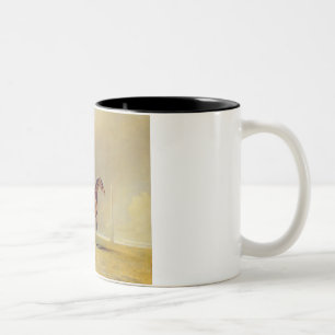 Diamond, with Dennis Fitzpatrick Up, 1799 (oil on Two-Tone Coffee Mug