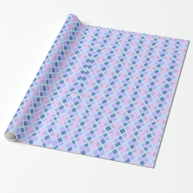 Diamond Wrapping Paper (Unrolled)