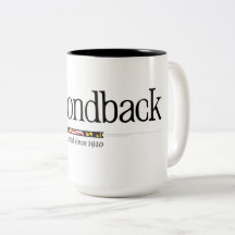 Diamondback Classic Logo on a 15 oz coffee mug