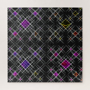 Diamonds and Crosses Jigsaw Puzzle