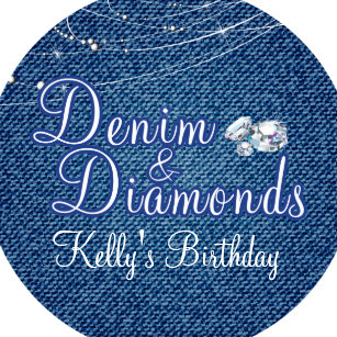 Denim And Diamonds Party Decorations