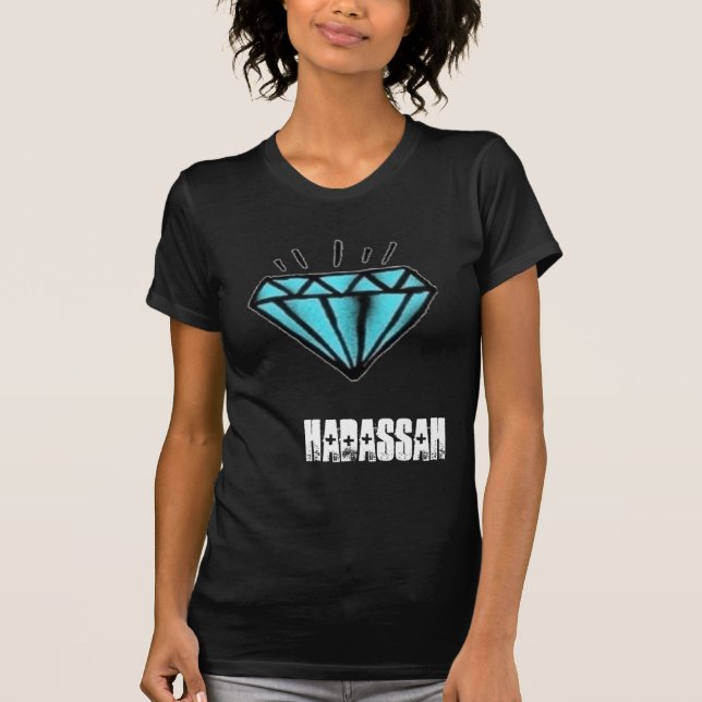 Diamonds and Hadassah Hardcandy are Forever Tee (Front)