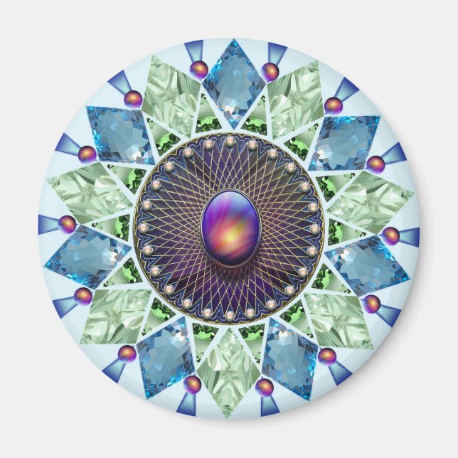 Diamonds and Pearls 1 Magnet (Front)