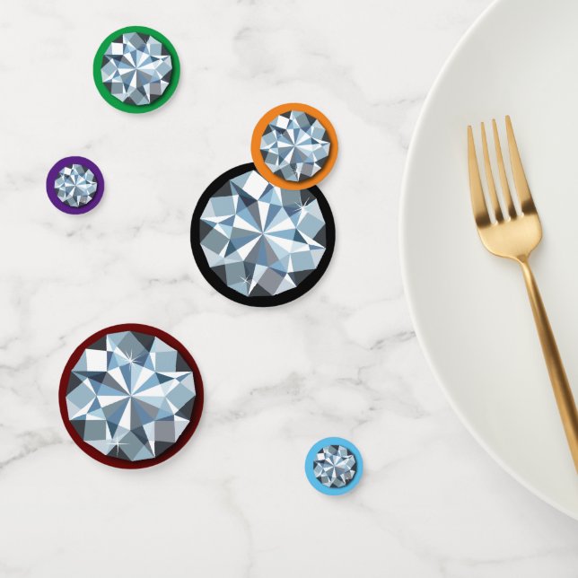 Diamonds and Rhinestones Confetti (Group)