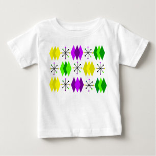 Diamonds and Starbursts Baby T-Shirt