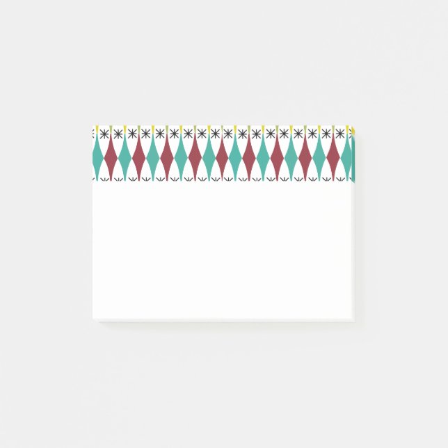 Diamonds and Starbursts  Post-it Notes (Front)