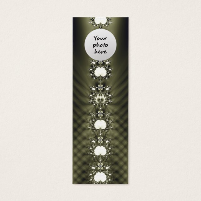 Diamonds Custom Bookmark (Front)
