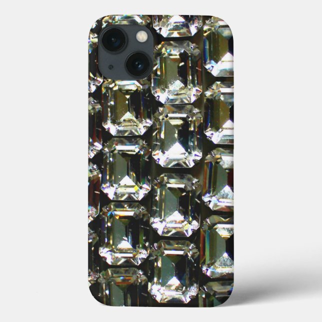 Diamonds, elegant vintage gemstones  Case-Mate iPhone case (Back)