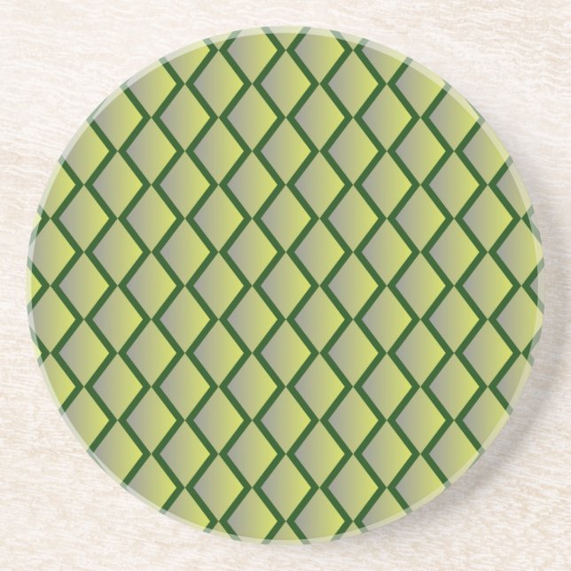 Diamonds Foam Texture Pattern-14402 Coaster (Front)