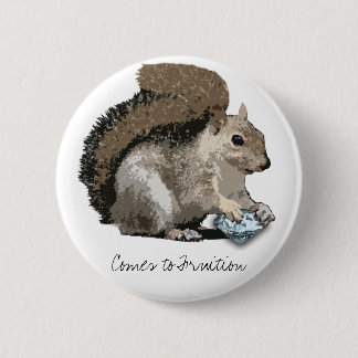 Diamonds for Winter 6 Cm Round Badge