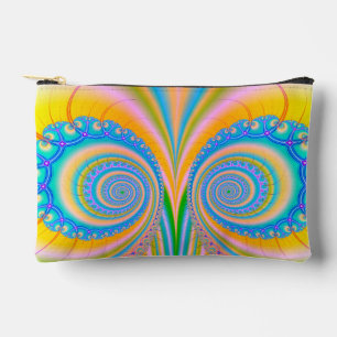 Diamonds Fractal by Shirley Taylor Accessory Pouch