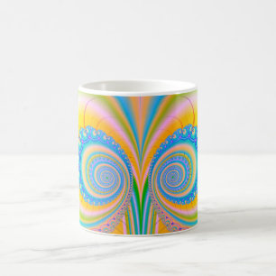 Diamonds Fractal by Shirley Taylor Coffee Mug