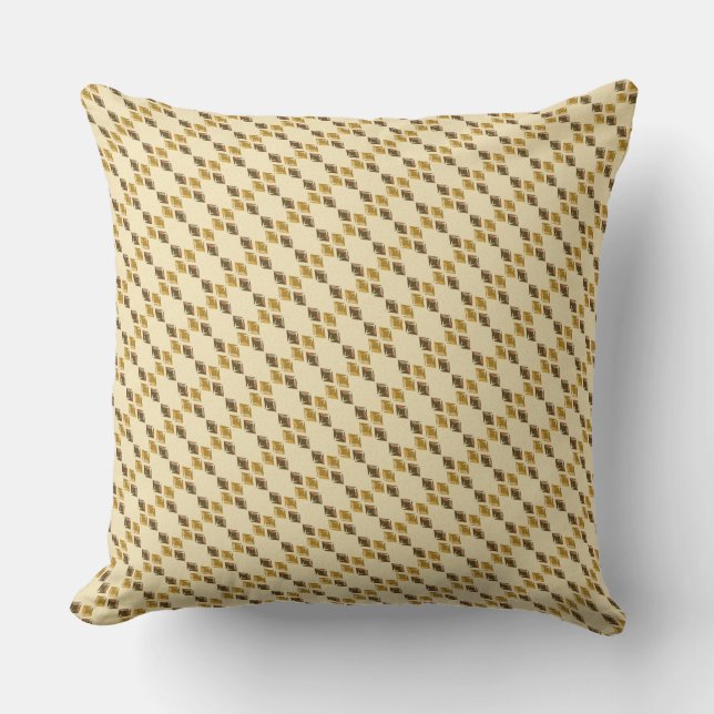 DIAMONDS golden Cushion (Front)