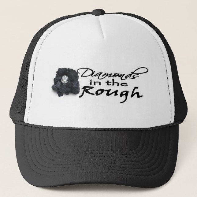 Diamonds in the Rough Trucker Hat (Front)