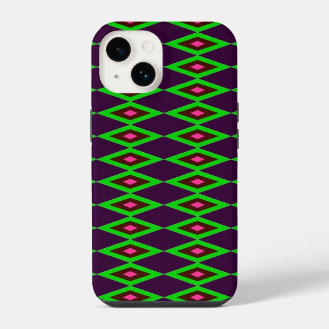 Diamonds iPhone Case (Back)