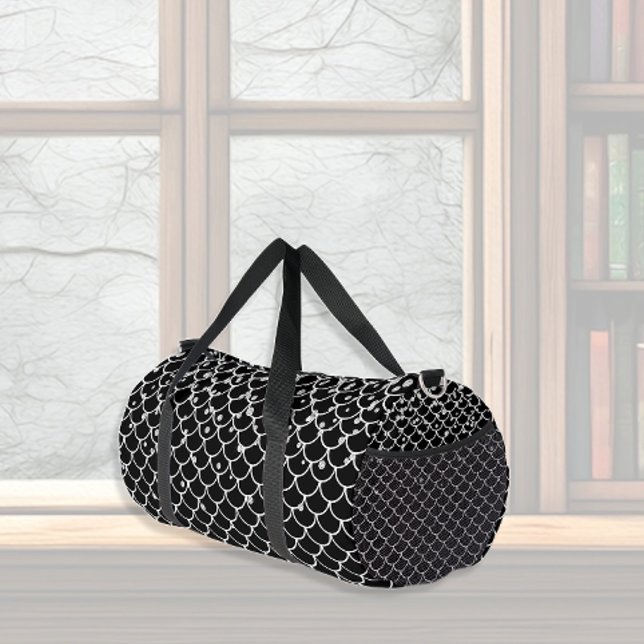 Diamonds & Mermaid Scales Duffle Bag (Creator Uploaded)