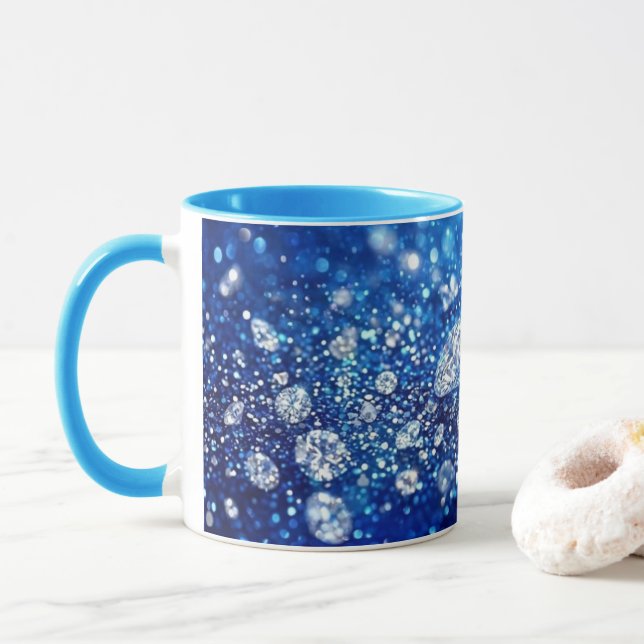Diamonds Mug (With Donut)