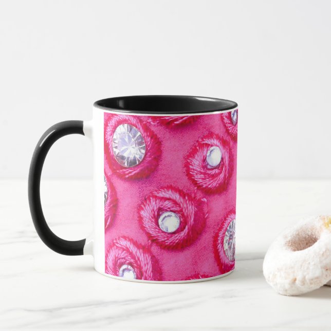 Diamonds Mug (With Donut)