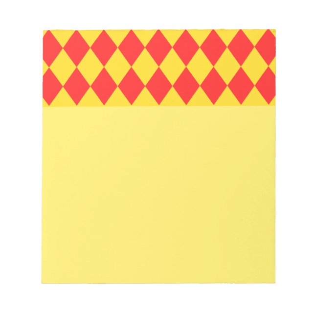 Diamonds Notepad (Front)