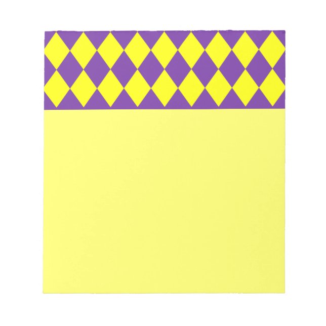 Diamonds Notepad (Front)