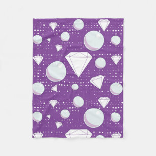 Diamonds & Pearls Throw Blanket