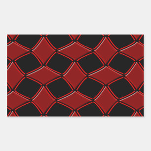 Diamonds Rectangular Sticker