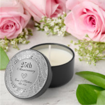 Diamonds & Silver 25th Wedding
