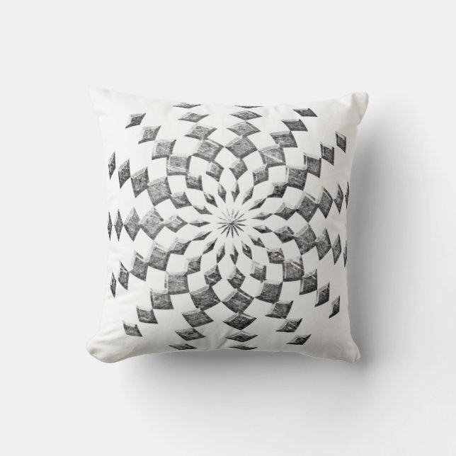Diamonds Throw Pillow  (Front)