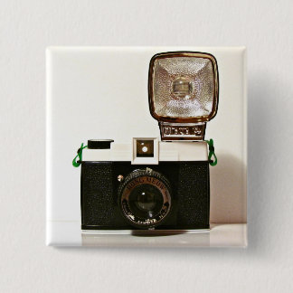 Diana 15 Cm Square Badge