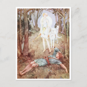 Diana and Endymion by Helen Stratton Postcard