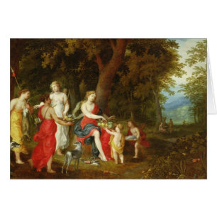 Diana and Her Maidens, after the hunt, 1626