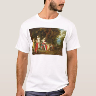 Diana and Her Maidens, after the hunt, 1626 T-Shirt