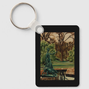 Diana Artemis Sculpture In Gardens Key Ring
