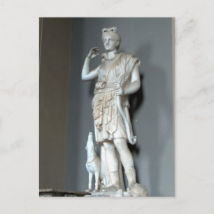 Diana (Artemis) Statue in the Vatican in Rome Postcard