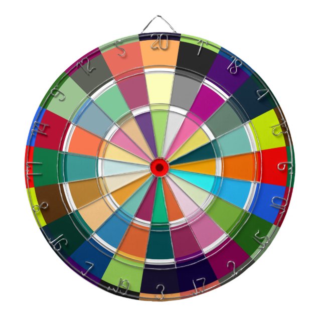 DIANA COLORS pixelat by MASANSER Dartboard (Front)