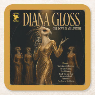 Diana Gloss Album: a Parody Square Paper Coaster