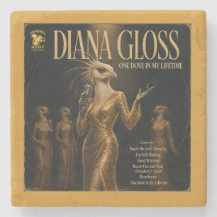 Diana Gloss Album: a Parody Stone Coaster