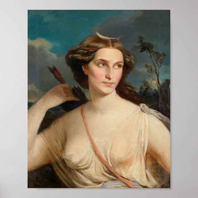 Diana, Goddess of the Hunt | Anonymous Poster (Front)