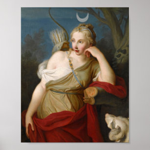 Diana, Goddess of the Hunt   Pietro Rotari Poster