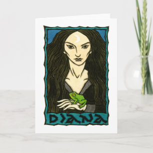 Diana Greeting Card