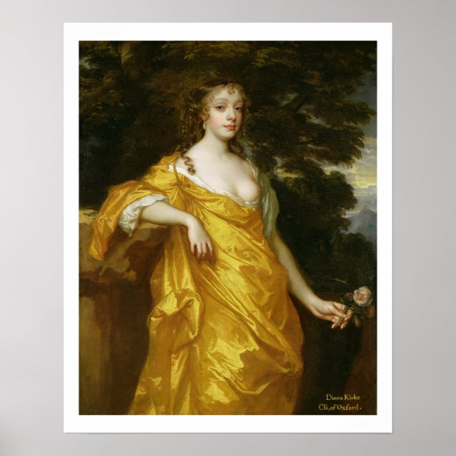 Diana Kirke, Later Countess of Oxford, c.1665-70 ( Poster (Front)