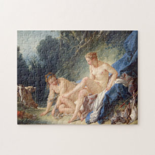 Diana leaving her Bath by Francois Boucher Jigsaw Puzzle