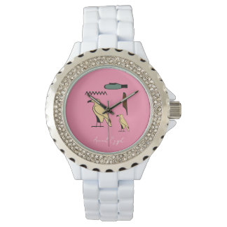 Diana Name in Hieroglyphs symbols of ancient Egypt Watch