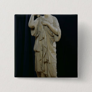 Diana of Gabii 15 Cm Square Badge